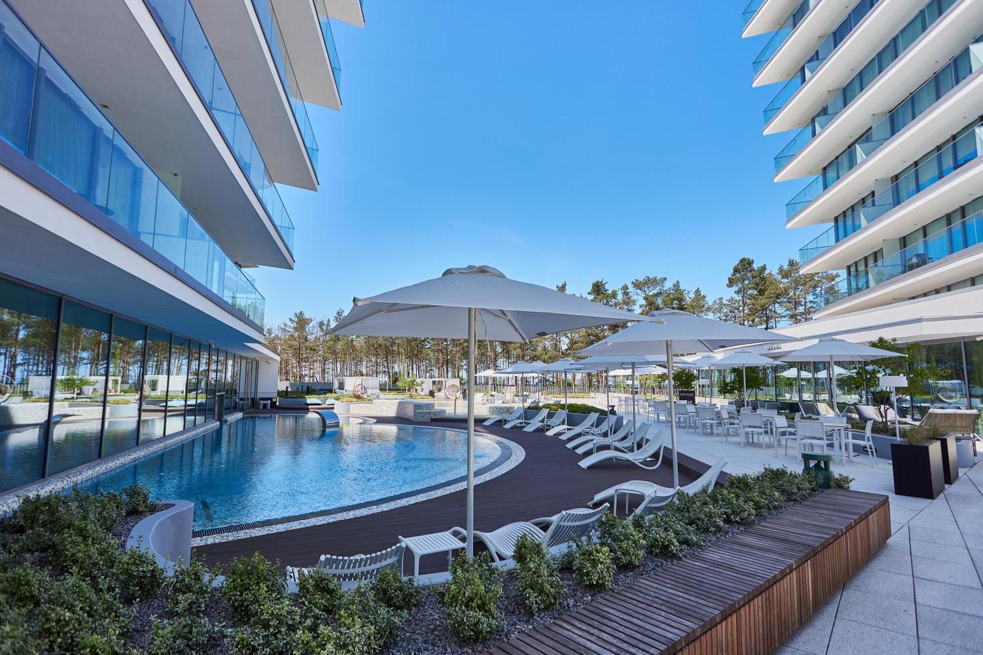 Wave De Luxe Studio Resort&Spa 755B - Sea View Мендзыздрое Экстерьер фото