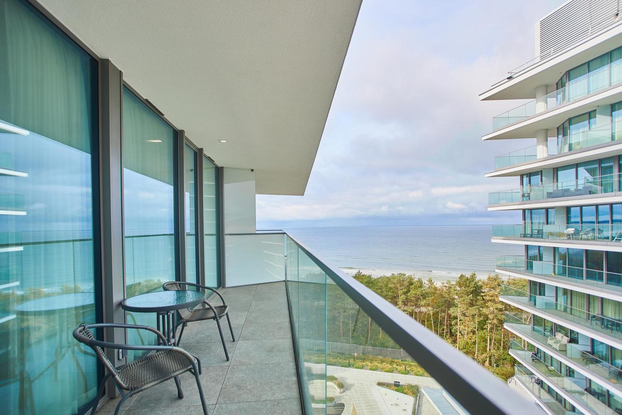 Wave De Luxe Studio Resort&Spa 755B - Sea View Мендзыздрое Экстерьер фото