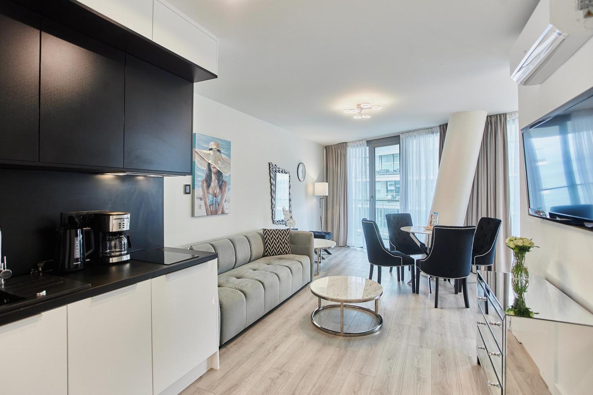 Wave De Luxe Studio Resort&Spa 755B - Sea View Мендзыздрое Экстерьер фото